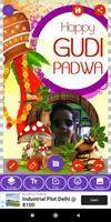 Happy Gudi Padwa:Greeting, Photo Frames, GIF Quote 截图 3