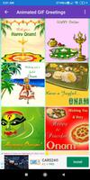 Happy Onam: Greeting, Photo Fr ポスター