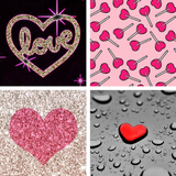 آیکون‌ Heart HD Wallpapers