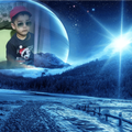 Night Photo Frames Editor: DP, Quotes, Greeting