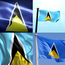 Saint Lucia Flag Wallpaper: Fl APK