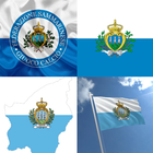 San Marino Flag Wallpaper: Fla icono