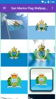 San Marino Flag Wallpaper: Fla Poster