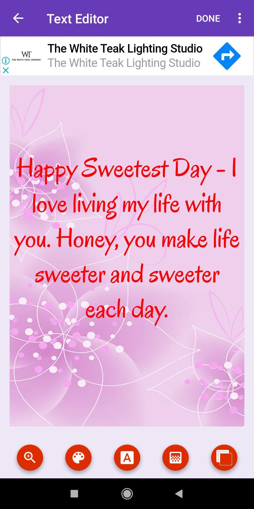 Sweetest Day Greeting Photo Frames Gif Quotes For Android Apk Download