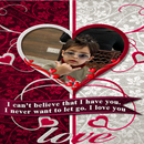 Romantic Love Photo Frames Editor:DP,Quotes,Wishes APK
