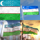 Uzbekistan Flag Wallpaper: Fla APK