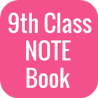 9th Class Note Book icône
