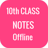 10th Class Notes icône