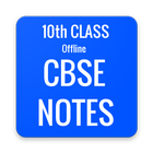 10th Class CBSE  Notes (All Subjects Offline) ikon