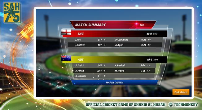 SAH75 Cricket Championship screenshot 13