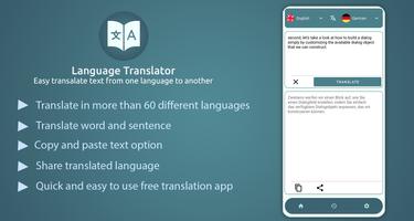 Translate: Language translator Affiche