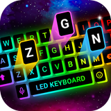 Neon LED Keyboard: RGB & Emoji