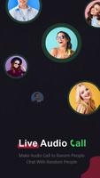 Live audio chat - phone call Plakat