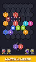 Merge Hexa Puzzle Affiche