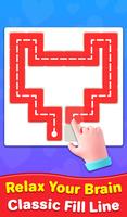 Line Link Puzzle - One Liner الملصق