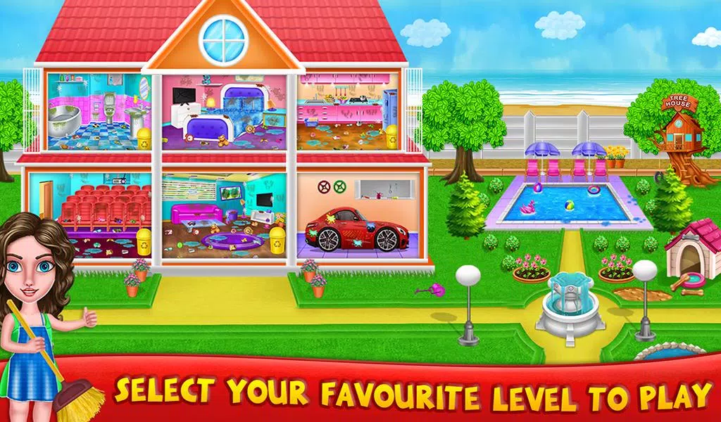 Home and Garden Cleaning Game - Fix and Repair It para Android - Download