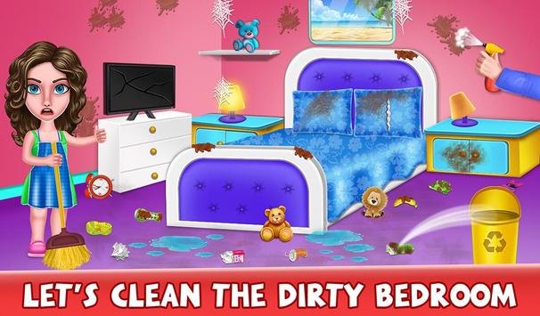 house cleanup : girl home cleaning games for android - apk download