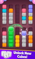 Color Wood Block Sort Puzzle imagem de tela 2