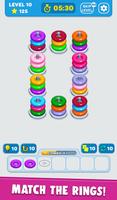 Match 3D Ring Plakat