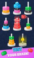 Hanoi Tower - Color Sort 3d Cartaz