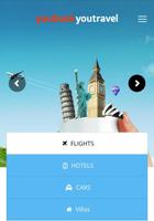 Youbookyoutravel - Find Top Flight & Hotel Deals capture d'écran 1