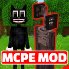 Siren Head MCPE Mod : Cartoon Cat Mod included icon