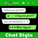 Chat Style: Polices d'écriture APK