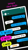 Chat Style & Theme Changer اسکرین شاٹ 1
