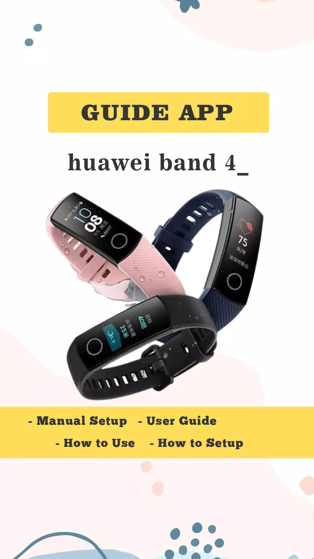Huawei Band 4 app instruction APK for Android Download