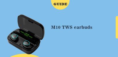 M10 TWS earbuds guide تصوير الشاشة 1