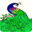 Tattoo color by number: Adult Pixel Art