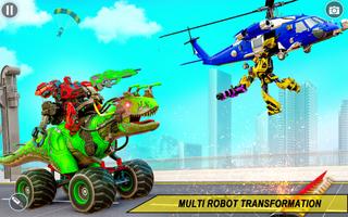 Dino Robot Transformer Games capture d'écran 1