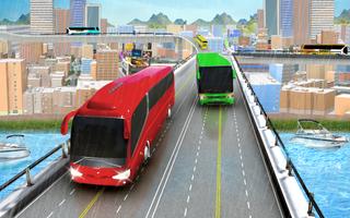 Bus Racing Bus Simulator Games ảnh chụp màn hình 1