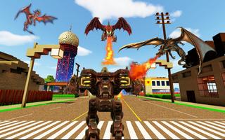 Roboter vs Drachen: Extreme Kampfzone Plakat