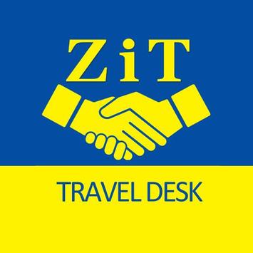 ZiT Car Rental Travel Desk poster