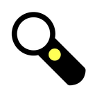 Magnifying glass, Magnifier আইকন