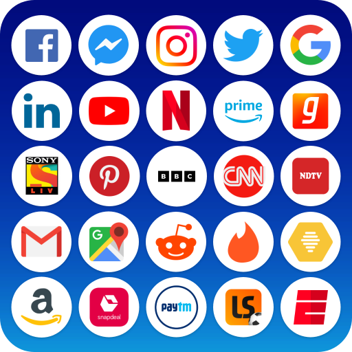 Todas Sociais : Todas As Redes Sociais Numa App