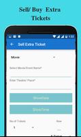 Buy/Sell Extra tickets MovieTe تصوير الشاشة 1