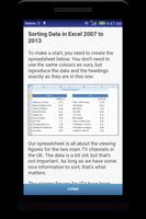 Learn MS Excel Tutorial Free Course Tips Shortcuts تصوير الشاشة 2