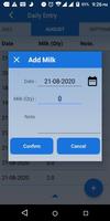 Milk Record Keeping App capture d'écran 2