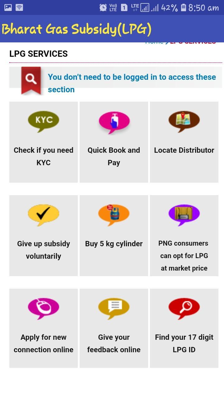 Lpg Gas Subsidy App Check Online Lpg Subsidy For Android Apk