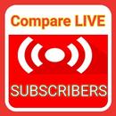 Subscribers live count : Pewdiepie VS T Series APK