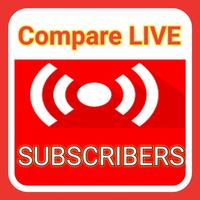 Subscribers live count : Pewdiepie VS T Series скриншот 1
