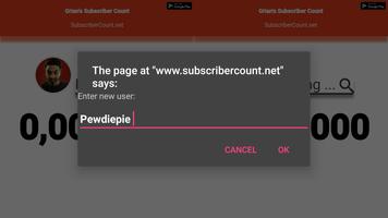 Subscribers live count : Pewdiepie VS T Series screenshot 2