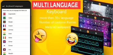 Multi Language Keyboard : Dual Language Keypad