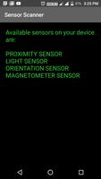 Sensor Scanner capture d'écran 1