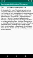 Bangladesh Multinational Companies screenshot 2