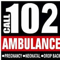 102 Ambulance Service(UP) الملصق