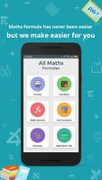 All maths formulas Affiche