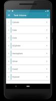 Tank volume calculator capture d'écran 1